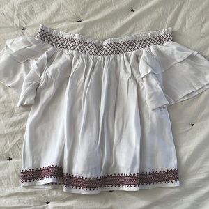 Off the shoulder blouse - Never worn